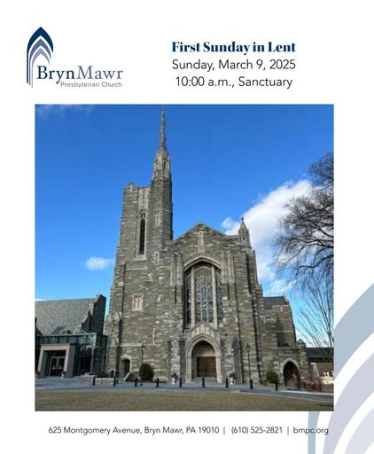 Sunday, March 9, 2025 10 a.m. bulletin