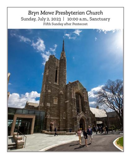 Sunday, July 2, 2023 - 10 a.m. Bulletin