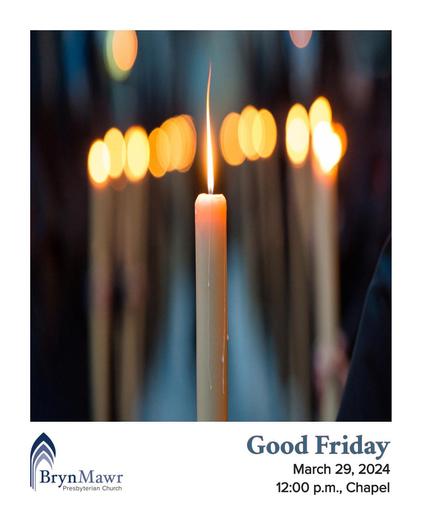Good Friday, March 29, 2024 - Noon